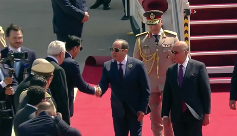 الرئيس السيسي في بغداد
