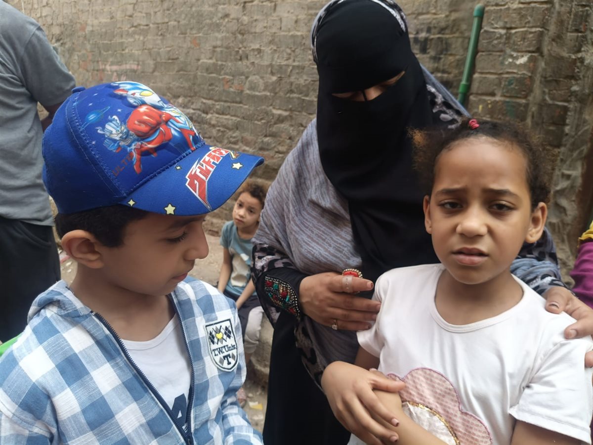 الاطفال التى تم عقرهم 