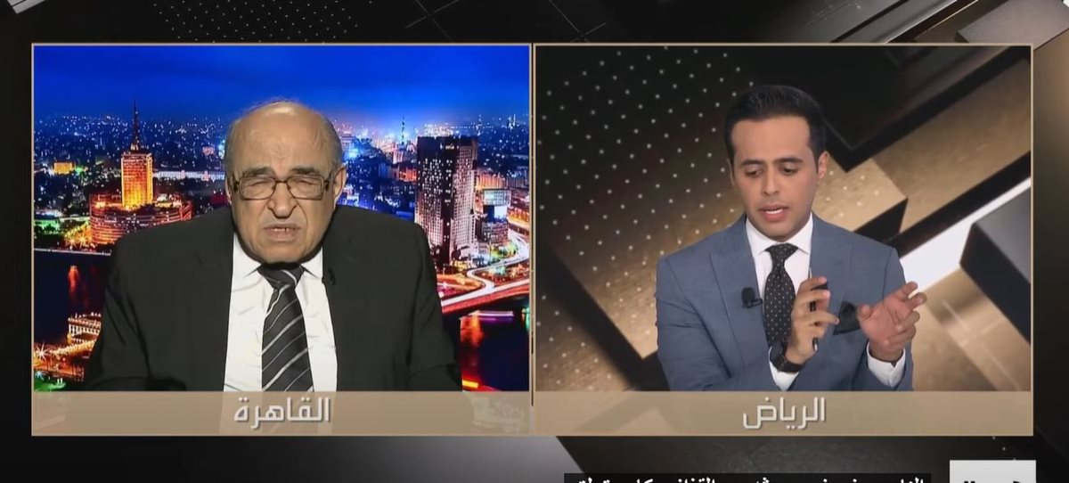<strong>نايف الأحمر والدكتور مصطفى الفقي </strong>