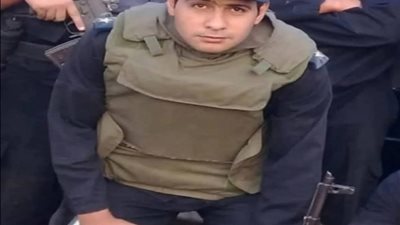 جنازة عسكرية وشعبية للشهيد كريم ياسين بسقط رأسه بمحافظة الفيوم