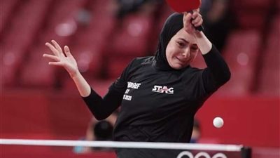 دينا مشرف تفتتح العام الجديد بالمشاركة في قطر الدولية لتنس الطاولة