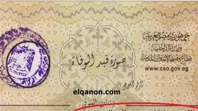  ما هي الأوراق المطلوبة لاستخراج شهادة وفاة؟.. التفاصيل خطوة بخطوة