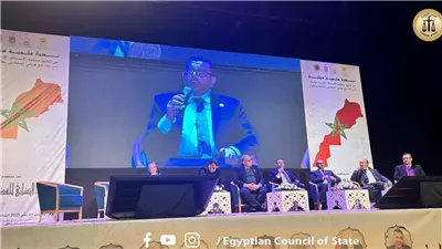 رئيس مجلس الدولة يشارك فى ندوة الدور الإنشائي للقضاء الإداري بالمغرب