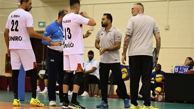 الكويت الكويتي ينتزع الفوز من الزمالك بالبطولة العربية لأندية الكرة الطائرة