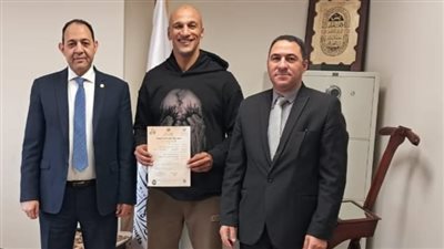 كرم جابر ينضم للجهاز الفني للمشروع القومي للموهبة للمصارعة