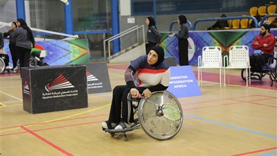 تأهل 8 لاعبين مصريين لنصف نهائي بطولة مصر الدولية البارالمبية للريشة الطائرة
