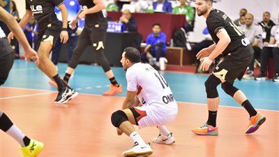 الزمالك يصطدم بالشرطة القطري في نصف نهائي البطولة العربية للطائرة