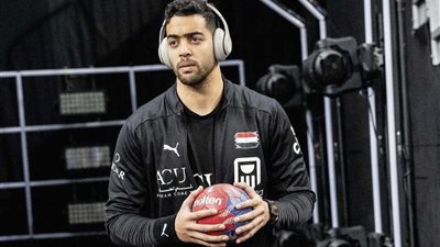 أحمد هشام دودو: هدفنا الفوز على فرنسا والصعود لنصف نهائي مونديال اليد 