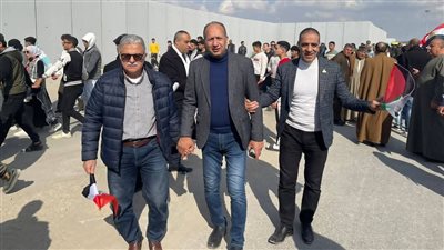 نواب الغربية من أمام معبر رفح: لا لتهجير الفلسطينيين وتصفية قضيتهم