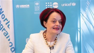 المديرة الإقليمية لبرنامج الغذاء العالمي.. مصر تلعب دورا محوريا للتخفيف عن غزة.. فيديو