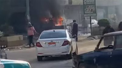 سوهاج... مصرع طفل صدمته سيارة وحريق مخبز سياحي