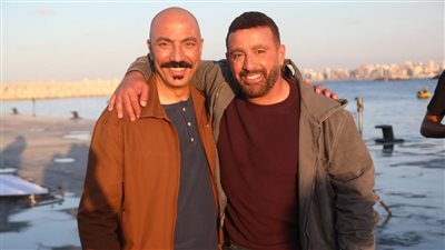 طارق لطفي ينشر صورة جديدة مع أحمد السقا من 