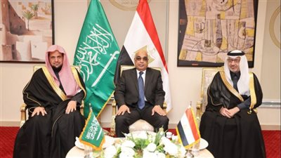 وزير العدل يستقبل النائب العام السعودى وسفير المملكة بالقاهرة
