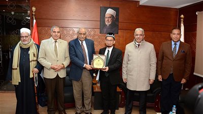 تفاصيل زيارة جمعية الأخيار للدراسات الإسلامية بإندونيسيا لمنظمة خريجي الأزهر