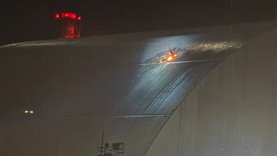 طائرة روسية بدون طيار تضرب محطة تشيرنوبيل النووية وتشعل حريقاً