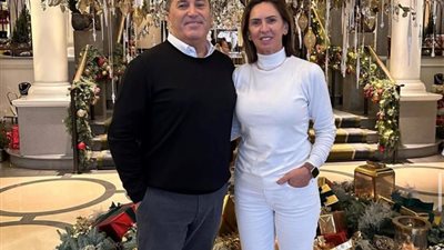 بالصور.. زوجة جوزيه بيسيرو تنتقل لتشجيع الزمالك بعد النسور