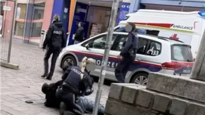 اعتقال طالب لجوء سوري بعد حادث هجوم بالسكين في النمسا