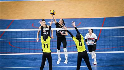 الزمالك يهزم وادي دجلة في أولى مباريات نصف نهائي دوري سيدات الطائرة 