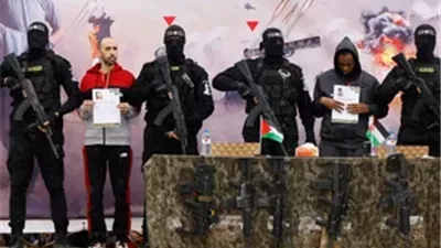 المرحلة السابعة من تبادل الأسرى..حركة حماس تُفرج عن اثنين من الرهائن الإسرائيليين 