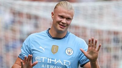 هالاند يشعل حماس جماهير مانشستر سيتي قبل مواجهة توتنهام