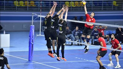 بالصور.. الزمالك يهزم الطلائع ويخطو نحو نصف نهائي دوري رجال الكرة الطائرة