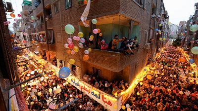 إفطار المطرية: الدولة تدعمنا هذا العام للإفطار 70 ألف صائم (فيديو)