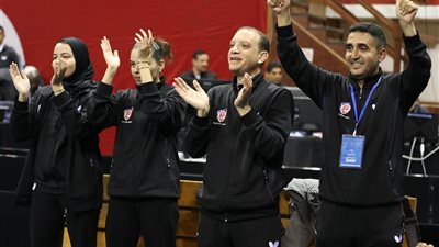 بالصور.. سيدات بتروجت لتنس الطاولة يتوجن ببطولة أفريقيا للعام الثاني على التوالي