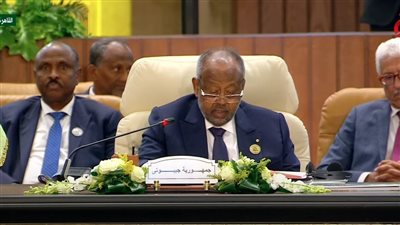 القمة العربية .. رئيس جيبوتي: نرفض تهجير الفلسطينيين وملتزمون بإقامة دولتهم المستقلة