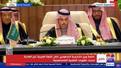 القمة العربية.. السعودية: نرفض بشكل قاطع المساس بحقوق الشعب الفلسطيني.. وندعم حقه في تقرير مصيره
