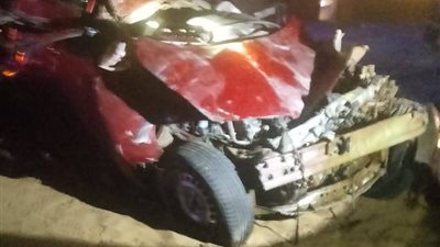 مصرع 3 أشخاص و إصابة 4 آخرين إثر انقلاب سيارة بطريق الفيوم الصحراوى 