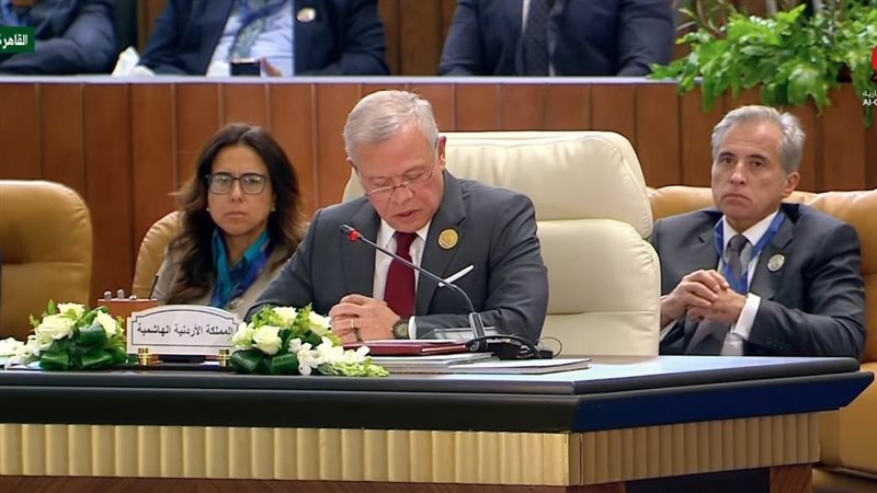 العاهل الأردني