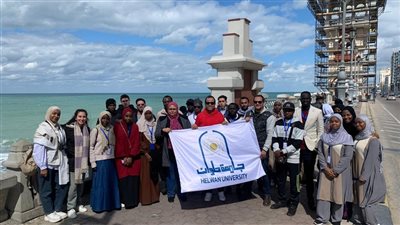 جامعة حلوان تنظم رحلات للطلاب الوافدين للتعريف بالمعالم الأثرية