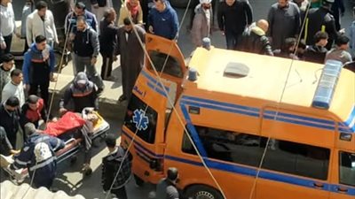 رجل خمسيني يصاب في حادث مروري أمام مدرسة عبدالمجيد سليم بالمحلة