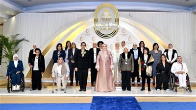 السيدة انتصار السيسى تشهد احتفالية يوم المرأة المصرية 