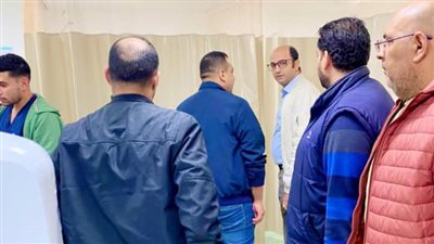 جولة مفاجئة لمدير هيئة الرعاية الصحية بمحافظة بورسعيد لمستشفى السلام