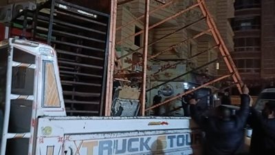 رفع ١٦٠٠حاله إشغال للمقاهي والمنشآت التجارية بحدائق الأهرام 