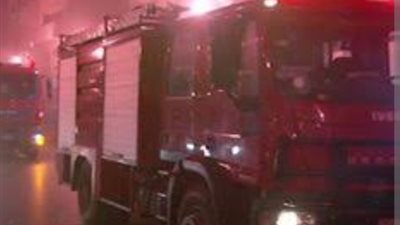 حريق ضخم يلتهم عددا من المحال التجارية فى الغربية 