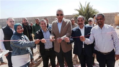 بتكلفة 35 مليون جنيه..محافظ أسوان يفتتح مشروع رافع العقاد للتغذية المستدامة لمياه الشرب 