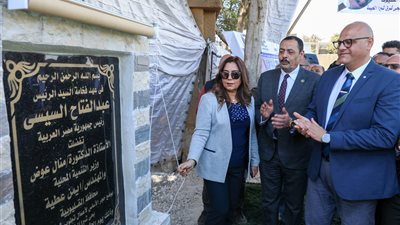 بتكلفة 51.7 مليون جنيه.. وزيرة التنمية المحلية ومحافظ القليوبية يضعان حجر الأساس لتطوير شارع الرشاح