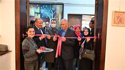  افتتاح المعرض الطلابي 