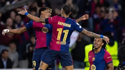 برشلونة يتخطى عقبة بنفيكا ويصعد لربع نهائي دوري أبطال أوروبا