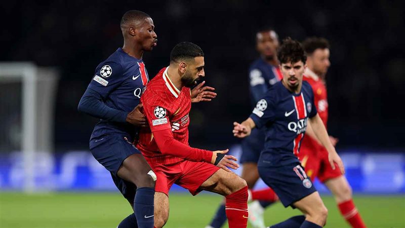 محمد صلاح أمام باريس