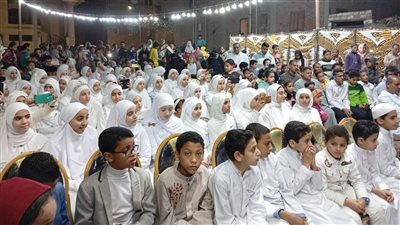 مستقبل وطن الفيوم يكرم حفظة القرآن الكريم بقرية أبوشنب بمركز ٱبشواي