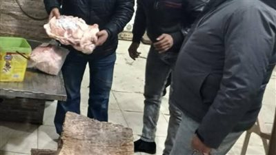 ضبط 200 كيلو من دهون اللحوم وأسماك ورنجة مجهولة المصدر بالمنوفية
