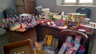 ضبط 7200 قطعة ألعاب نارية في حملة أمنية مكبرة بالإسماعيلية