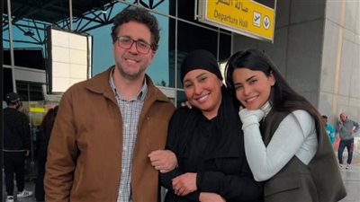 رحاب الجمل.. تودع أبطال مسلسل «أشغال شقة جداً» بعد انتهاء تصويره 