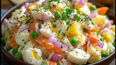  سلطة البيض الألمانية أو الجزر والزبادي لسحور رمضان