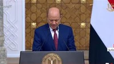 الرئيس اليمني يشيد بالسيسي ويثمّن التسهيلات المصرية المقدمة لليمنيين