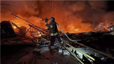 روسيا تشن واحدة من أكبر الهجمات المسيرة على أوكرانيا