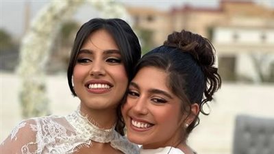 بعدما كشف نيوز رووم .. بفستان أبيض .. مايان السيد في عقد قران شقيقتها 